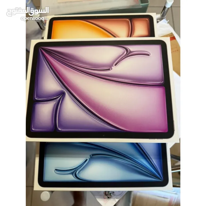 Ipad Air 6 11 انش بمالعج M2 جديد بسعر مميز