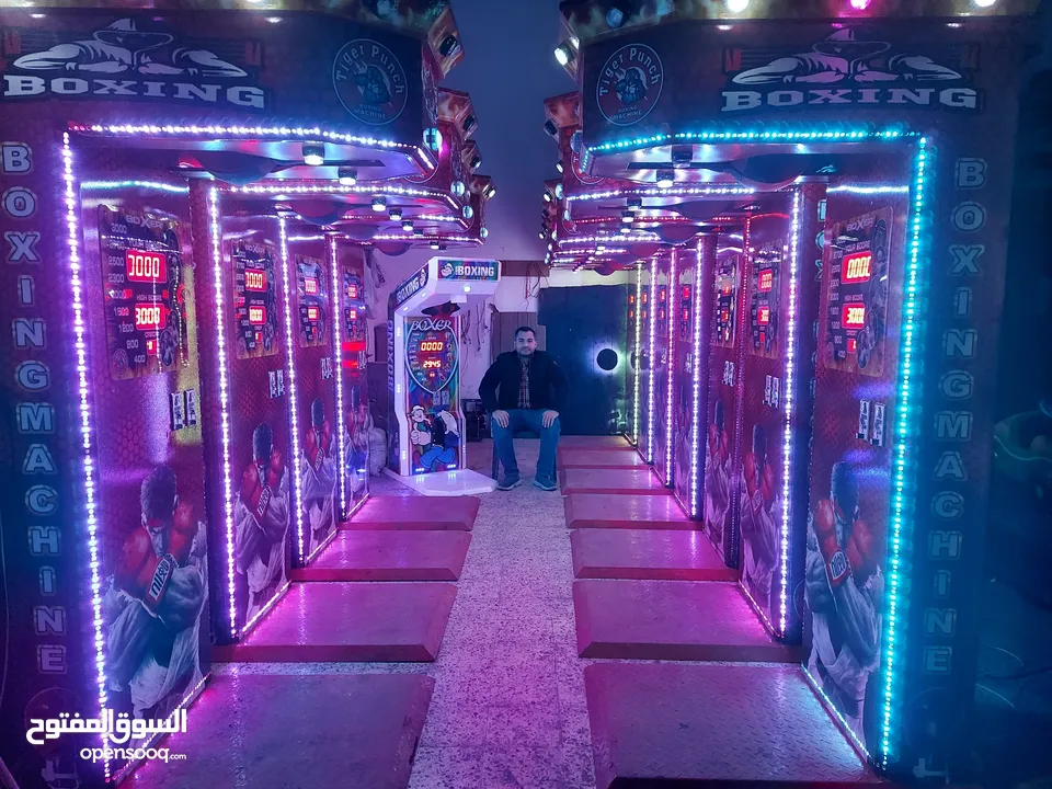 ماكينة بوكس عمله نقديه تايقر بنش بوكسنج