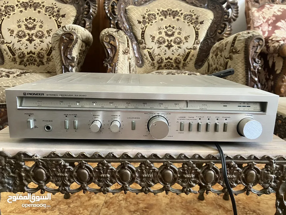 ريسيفر و سماعات بيونير سبعينات