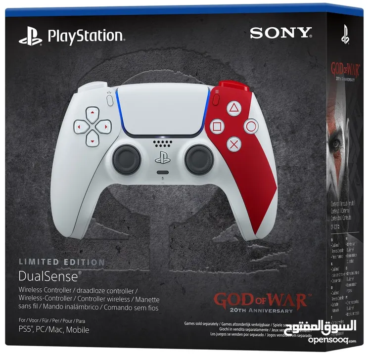 يد تحكم بلايستيشن 5 إصدار خاص God of War – تصميم حصري وأداء عالي