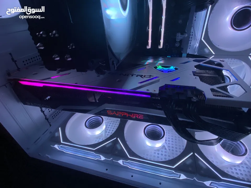 كرت rt 6800 xt nitro+ 16 gb   اعلى نسخه من الكرت ك سرعه core  كرت rt 6800 xt nitro+ 16 gb