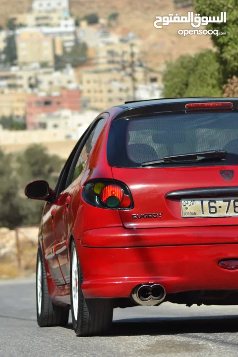 بيجو 206 موديل 2006  1600cc