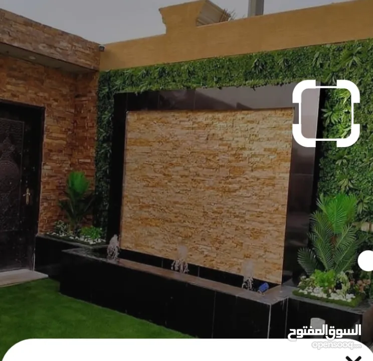 ديكورات حجر نوافير شلالات مغاسل فير بليس باربكيو ديكورات شبابيك ومداخل دربزينات ومشربيات اعمده