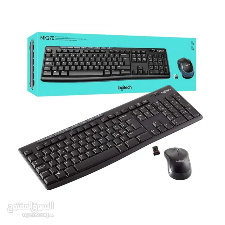 ماوس + لوحة مفاتيح بلوتوث Logitech MK270