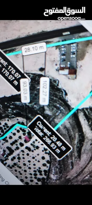 ارض 2350 متر بجانب معرض الريان على الشارع الرئيسي عرابة