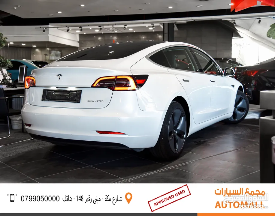 تسلا 3 لونج رينج 2020 Tesla Model 3 Long Range Dual Motor