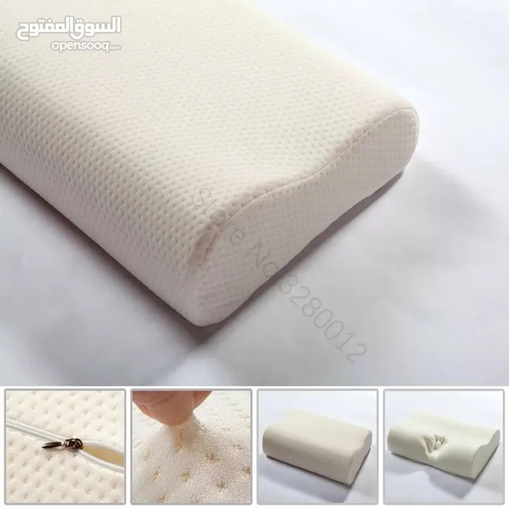 مخدة فوم طبيه وساده الفوم كامل فوم الاصلي مخده نوم مع وجه مخدات مع كفر