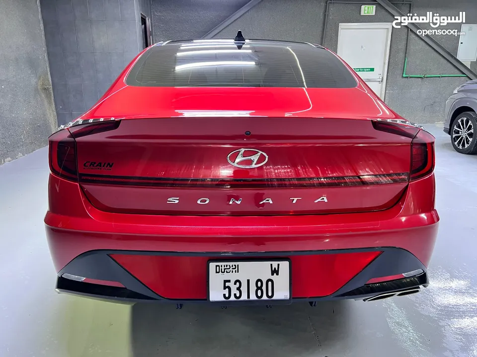 Hyundai Sonata 2.5 SEL limited full option beautiful super Red Color