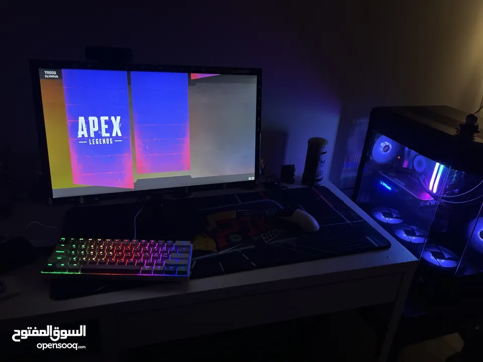 بي سي للبيع مستخدم شهر فقط والسعر قابل للتفاوض gaming Pc for sale