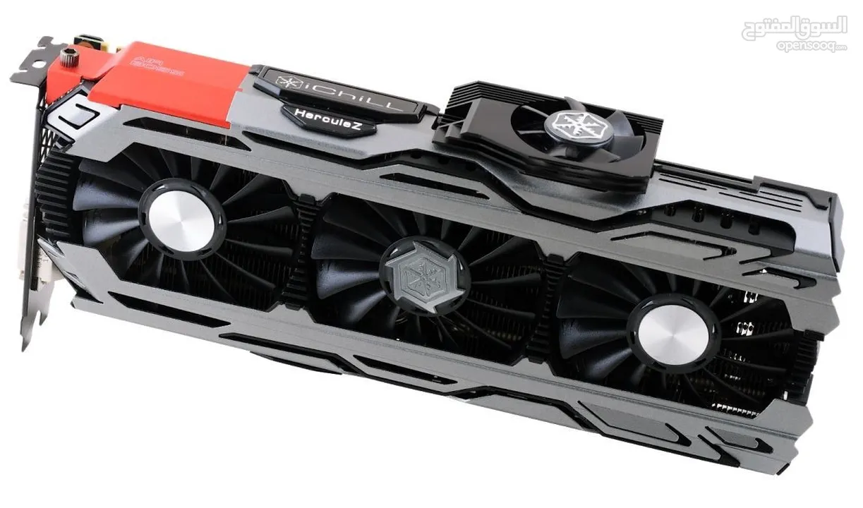 Nvidia gtx 1080 ichill special edition 8GB 4x fans