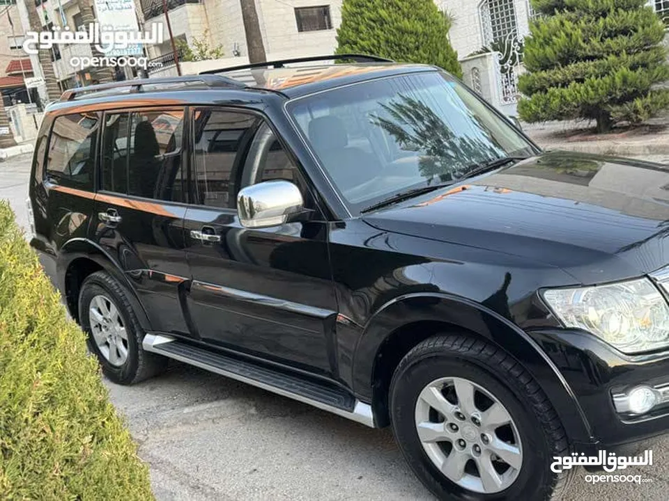 ميتسوبيشي باجيرو 2016 لون اسود ملوكي بسعر مغري 11 الف دينار   Mitsubishi Pajero Gl V6 3500cc