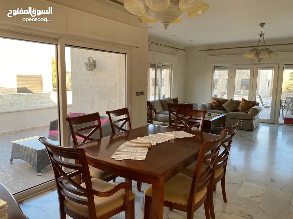 Fully Furnished Roof In Abdoun