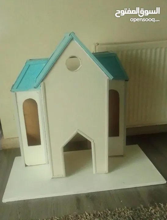 Frozen theme cat castle قلعة قطط  Handmade صناعة يدوية  For Indoor & Outdoor use داخل او خارج المنزل