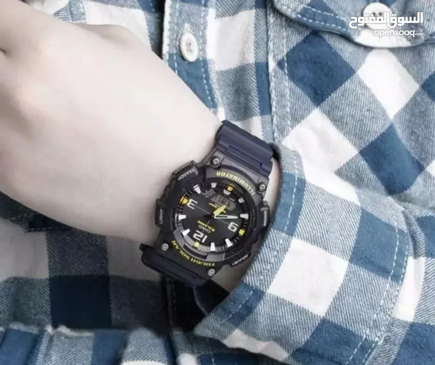 ساعه  كاسيو على الطاقه الشمسيه وساعه كلاسيك جديد