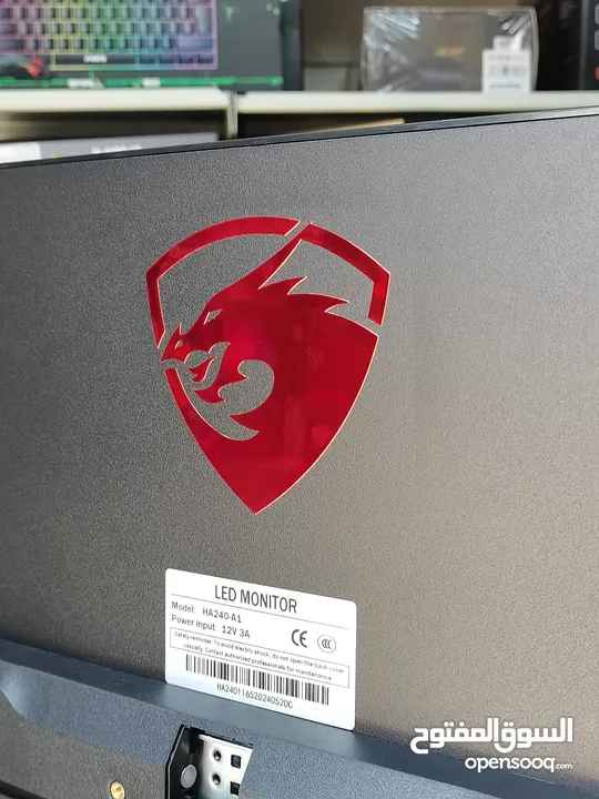عروض نار  عنا غيـــر جديد كفاله عام Dragon 24 INCH 165HZ 1MS IPS