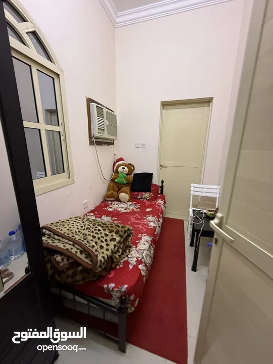 بدون عموله افخم سكن مشترك بنات وشباب في عجمان المويهات و الروضة شامل جميع الخدمات فرش جديد اول ساكن