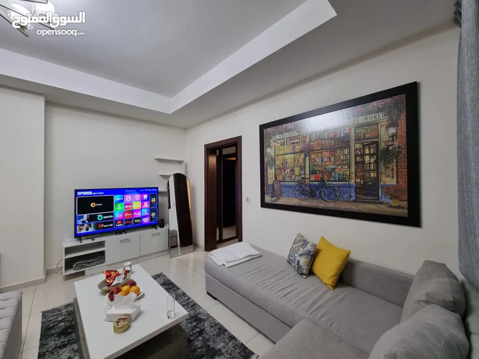 شقة مفروشة للايجار في الدوار الرابع ( Property 38898 ) سنوي فقط