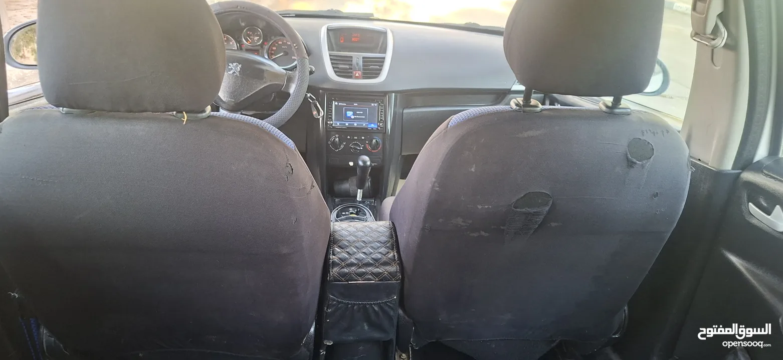 بيجو 207موديل 2009_اتومتيك _ماتور 1600-بنزين اصل برايفت _فحص الف صلاة النبي نظيفة من الاخر