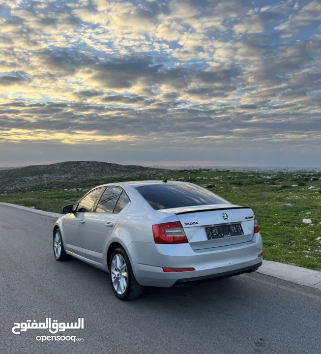 سكودا اوكتافيا 2016 اوتومات ديزل بوضع الشركة السيارة