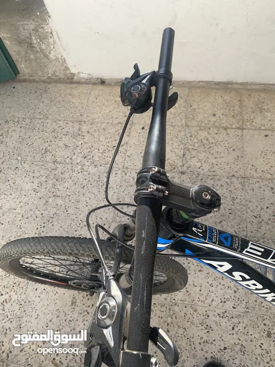 بسكليت Asbike للبيع عجل خلفي جديد امامي وكالة يحتاج برك امامي خلفي شغال جنزير تشيك بدالة و جك