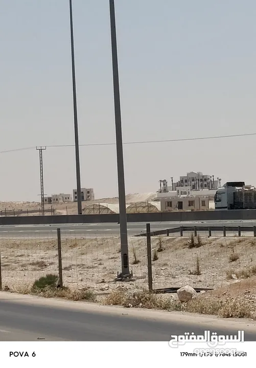 9 دنمات  الذهبيه الغربيه حوض الخربه الشمالية شارع عمان التنموي طريق المطار ايكيا بجانب مشروع الشهد4