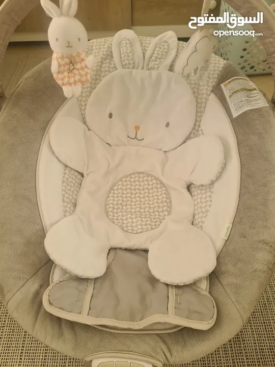 Ingenuity Baby Rocker with Sound and Lights