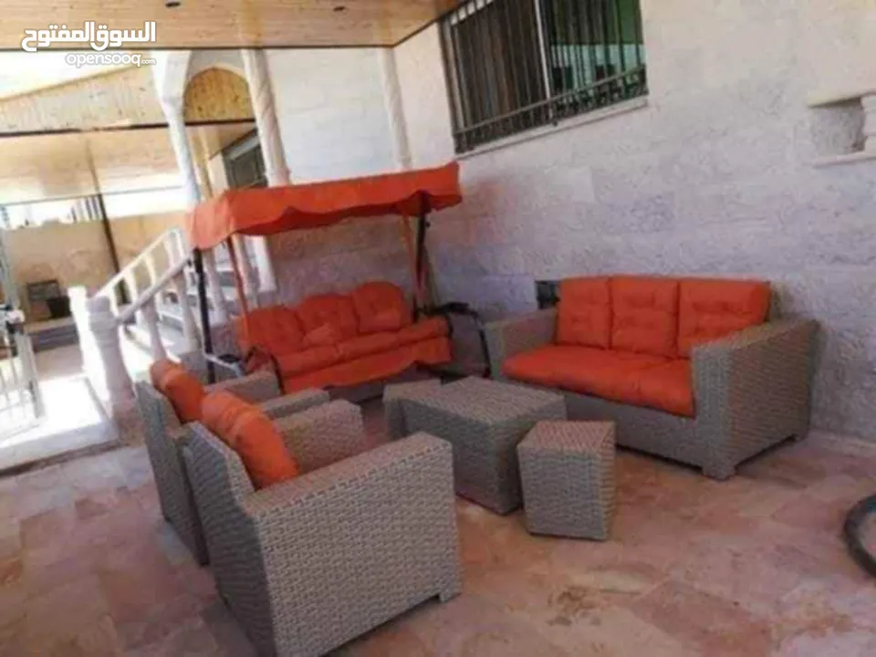 اطقم كنب رتان بافضل سعر