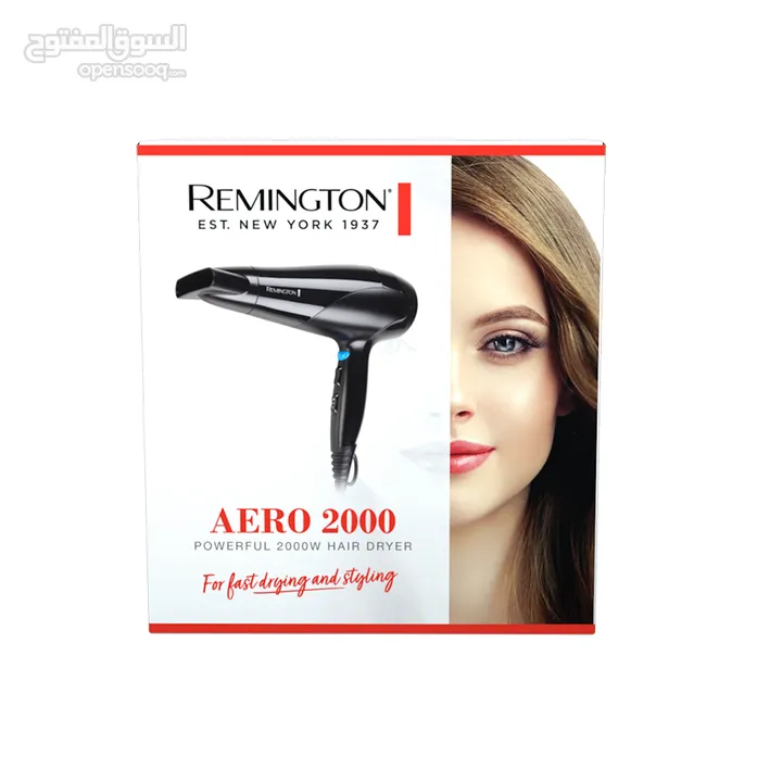 Remington 2000W Aero Hair Dryer سشوار اوروبي المنشأ