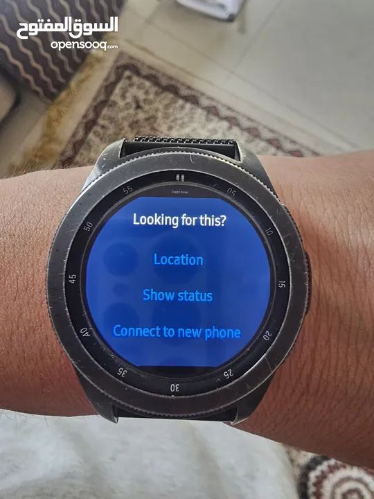 ساعه سامسونج. فون مستقل امكانيه تركيب شريحه الكترونيه    Samsung watch.e sim installation. WiFi. NFC