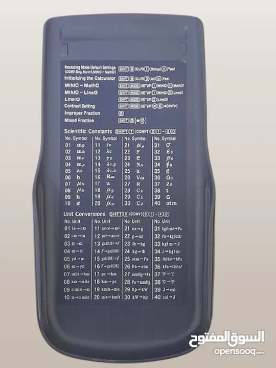 آلة حاسبة علمية متطورة من كاسيو – Casio fx-991ES PLUS NATURAL-V.P.A.M