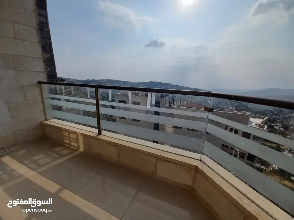 شقة مميزة للايجار في مرج الحمام مع اطلالة على جبال فلسطين