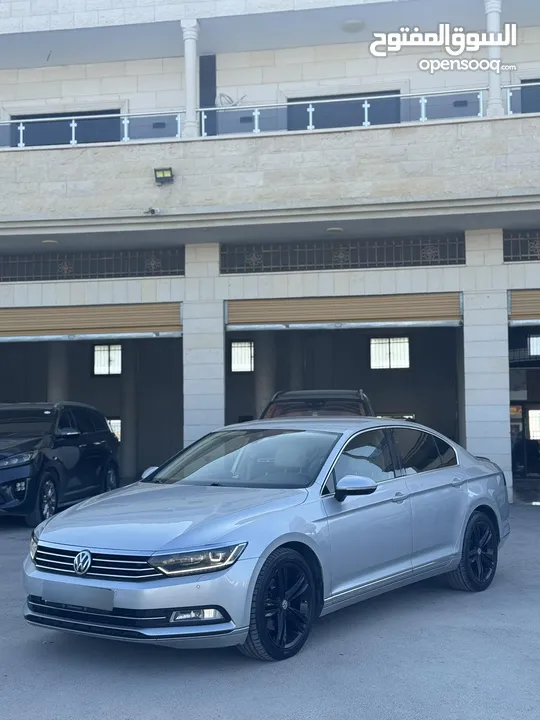 الحبة المميزة  PASSAT 2017 high line  فل إضافات مسكر عدا الفتحة ++ عرابه جنين