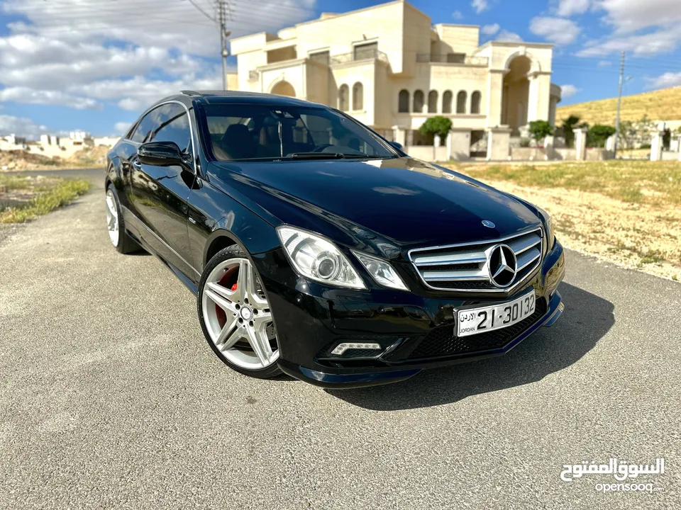 مرسيدس E250موديل 2010 amg فل الفل بانوراما كوبيه فحص كامل