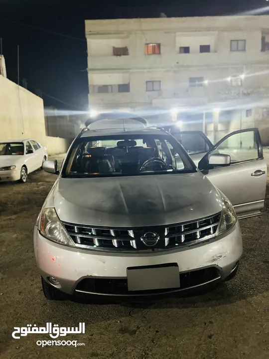 Nissan morano 2006 سيارة للبيع نضيفة جير جديد كوشوك نضيف جنط اصلي نقل كروم 20
