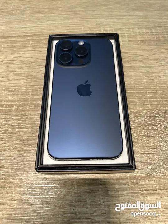 iPhone 15 pro - 256gb  Battery 95% مستعمل بدون خدوش او ضربات