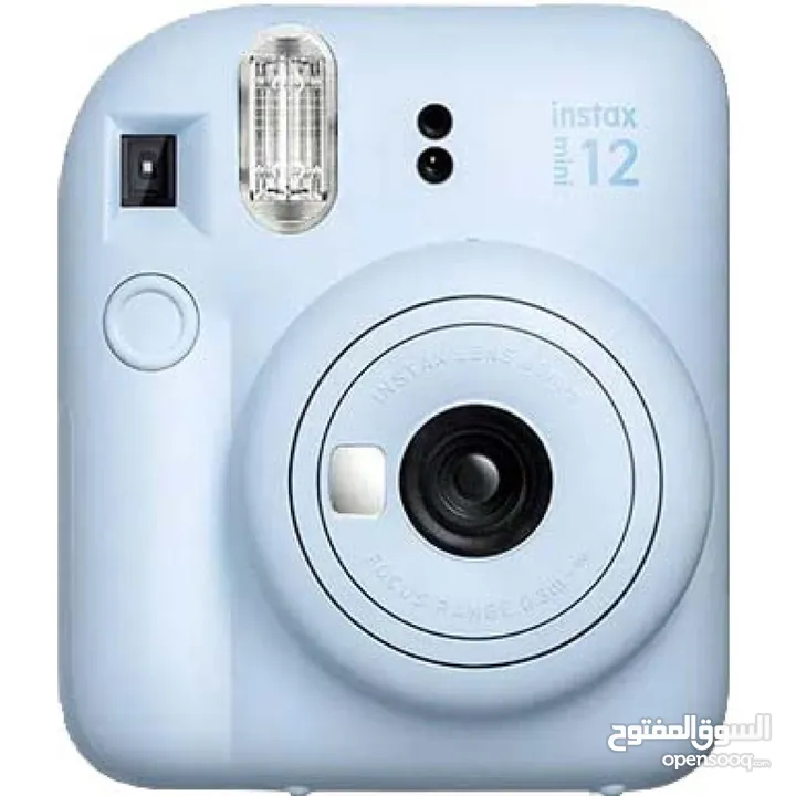 Fujifilm Instax Mini 12 Camera كاميرا تصوير فورية متوفرة باللون البنفسجي و الزهري و الازرق