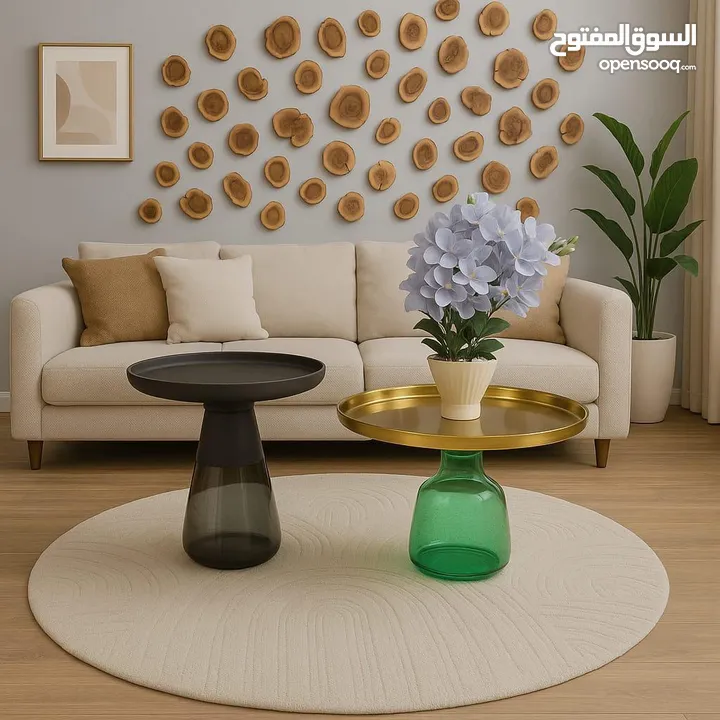 طاولات وسط وسفرة وطربيزات بأجمل التصاميم توصيل الضفة والداخل من اجمل البضائع التركية
