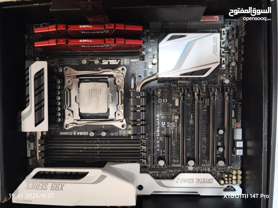 Asus x99 deluxe I7 5930k 32gb ram gigabyte 2070 super  Cooler Noctua NH-D15