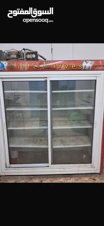 ثلاجه عرض بابين سحاب