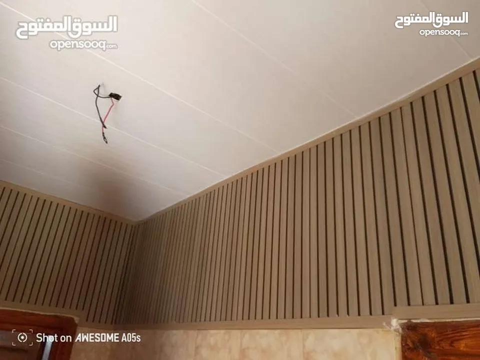 تركيب جميع انواع الديكور الداخلي و الخارجي احدث التصميم للجبسومبورد وبديل الخشب وبديل الحجر وبديل ال