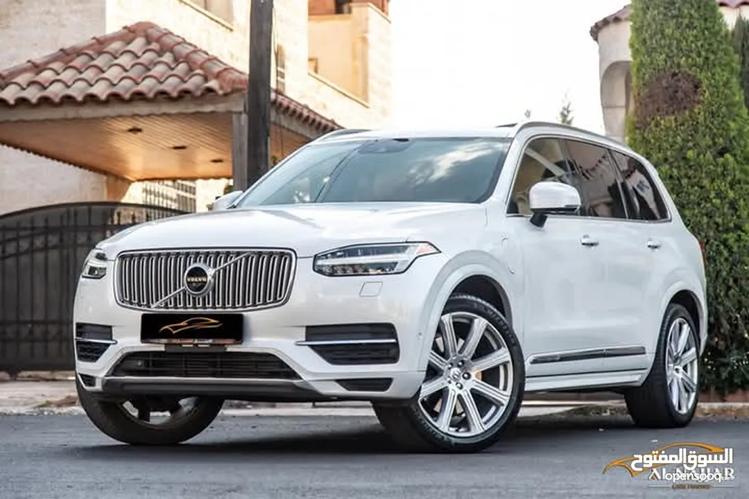 Volvo XC90 T8 R-Design 2016 Plug in hybrid   السيارة مميزة جدا و لا تحتاج الى صيانة
