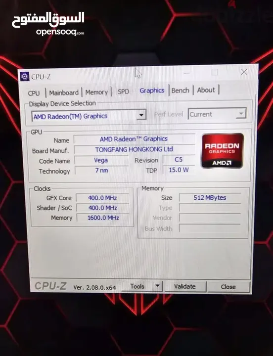 Laptop RTX 3080 (16GB GDDR6) 32GB RAM  لابتوب SSD1TB 17.3" QHD Prometheus XVII