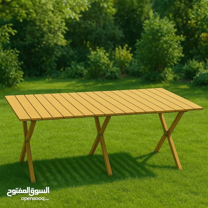 متوفر كرسي وطاولة ب 3 احجام