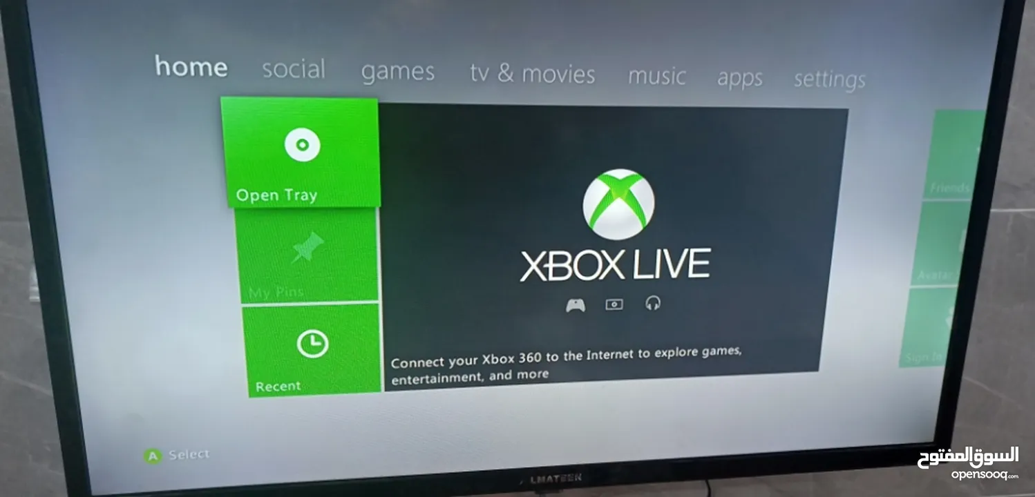 جهاز ألعاب Xbox 360 اكس بوكس