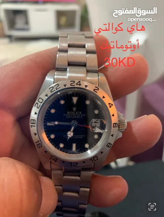 Used watches, master quality, original ساعات مستعملة، نوعية ممتازة درجة اولى، وأصلية اخرى