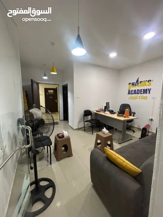 يوجد مساحة في مكتب للايجار  تصلح لجميع الاستعمالات