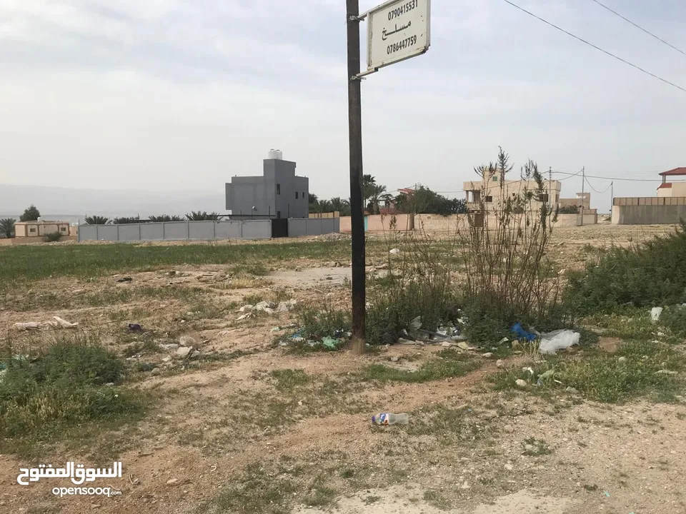 قطعة سكني 288 متر الشونة الجنوبية - الكرامة - حي مسعود شاليهات جديدة - راقية وهادية - ومستوية للبناء