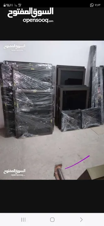 نشتري نشتري نشتري جميع انواع الشبابيك المنيوم والبواب الخشب والحديد والمطابخ والكرميد والسكراب...