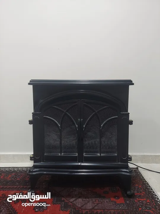 Electric fireplace heater