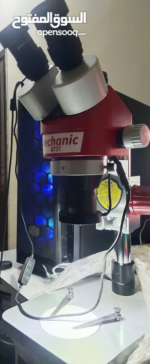 ميكروسكوب Mechanic R75T – شبه جديد للبيع وكاله ولا شخط كانك شاريه جديد بالصلاة على النبي